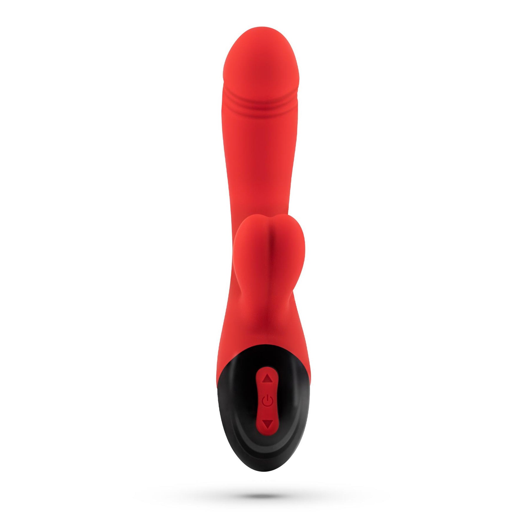 Vibrator USB Crushious Dare Dong din silicon, formă de iepuraș, 20 cm