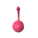 Ou vibrant App Love cu aplicație, silicon roșu, 9,6 cm