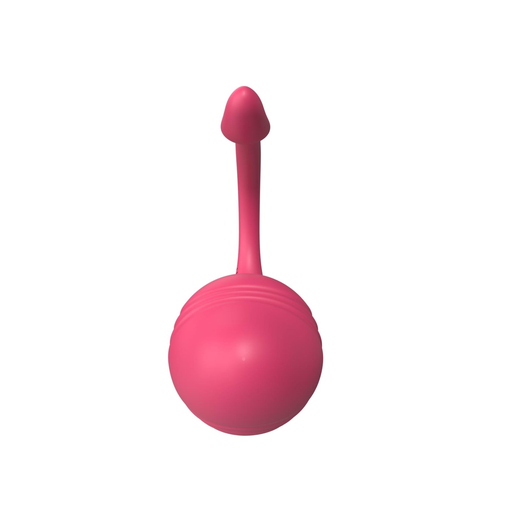 Ou vibrant App Love cu aplicație, silicon roșu, 9,6 cm