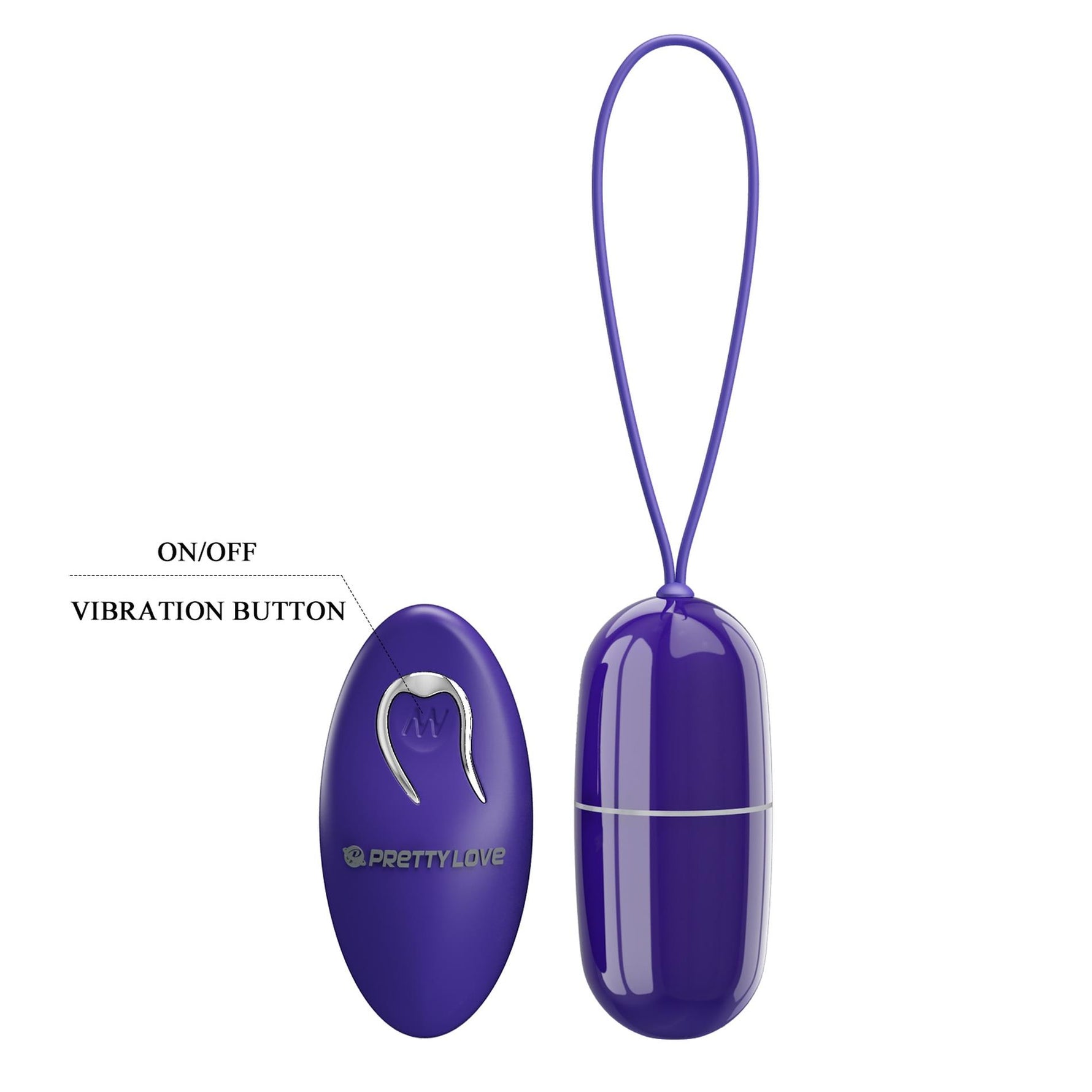 Ou vibrator wireless Pretty Love Arvin Youth cu 12 funcții