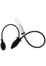 Dop anal gonflabil lubrifiant din silicon negru Hidden Desire Extreme