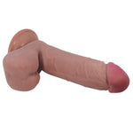 Dildo realist cu alunecare Baile TPR 8.1''