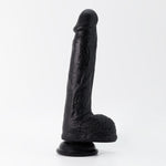 Dildo realist din silicon Inviktus Crushious 22 cm negru
