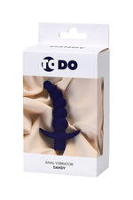 Vibrator anal cu puncte Dandy ToDo și baterii AAA