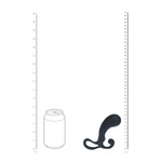 Masaj prostată Levelz M din silicon, negru, 13 cm