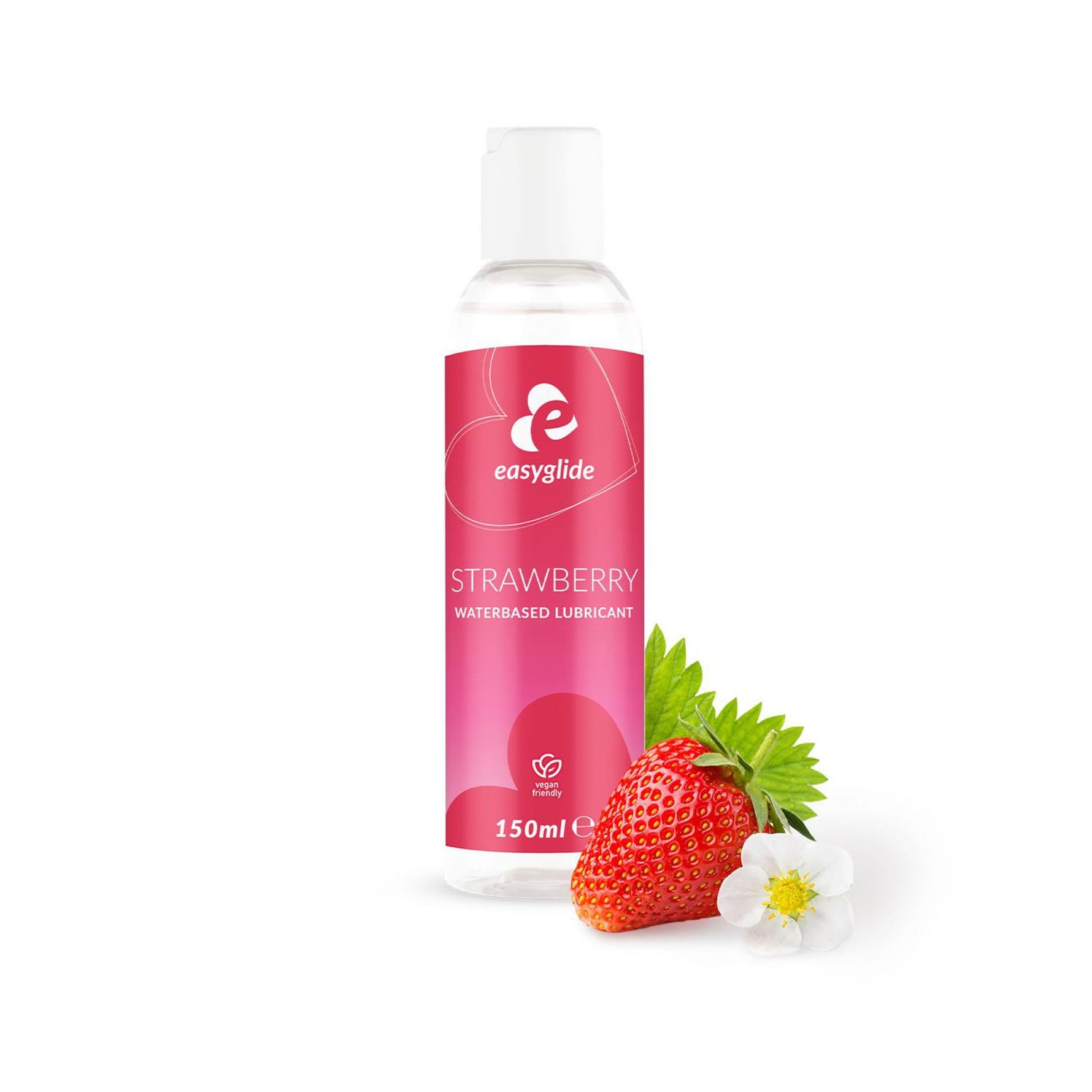 Lubrifiant pe bază de apă EasyGlide cu aromă de căpșuni 150 ml