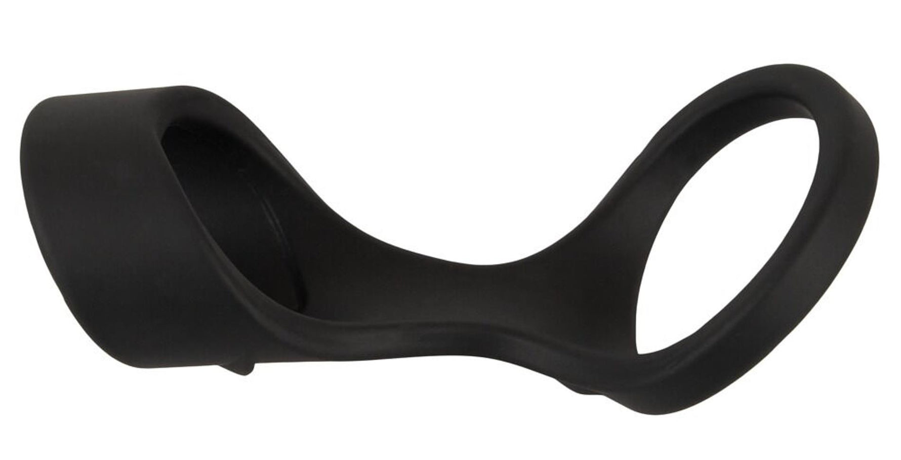 Manșetă penis Erecto din silicon cu inel testicular 8 cm