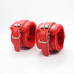 Set de bondage Fetish Seria B Roșu, 8 piese