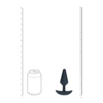 Dop anal vibrant din silicon Levelz M, negru, 12 cm