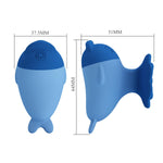 Stimulator clitoridian mini din silicon albastru Pretty Love Dolphin