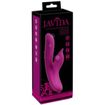 Vibrator Javida Iepuraș cu 4 funcții, silicon, USB