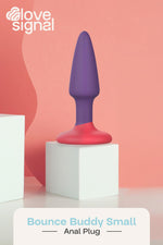 Dop anal mic din silicon Dream Toys Bounce Buddy 9 cm