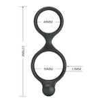 Inel de penis Crazy Bull Florian din silicon moale și flexibil
