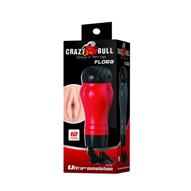 Masturbator Crazy Bull Flora Vagin cu ventuză