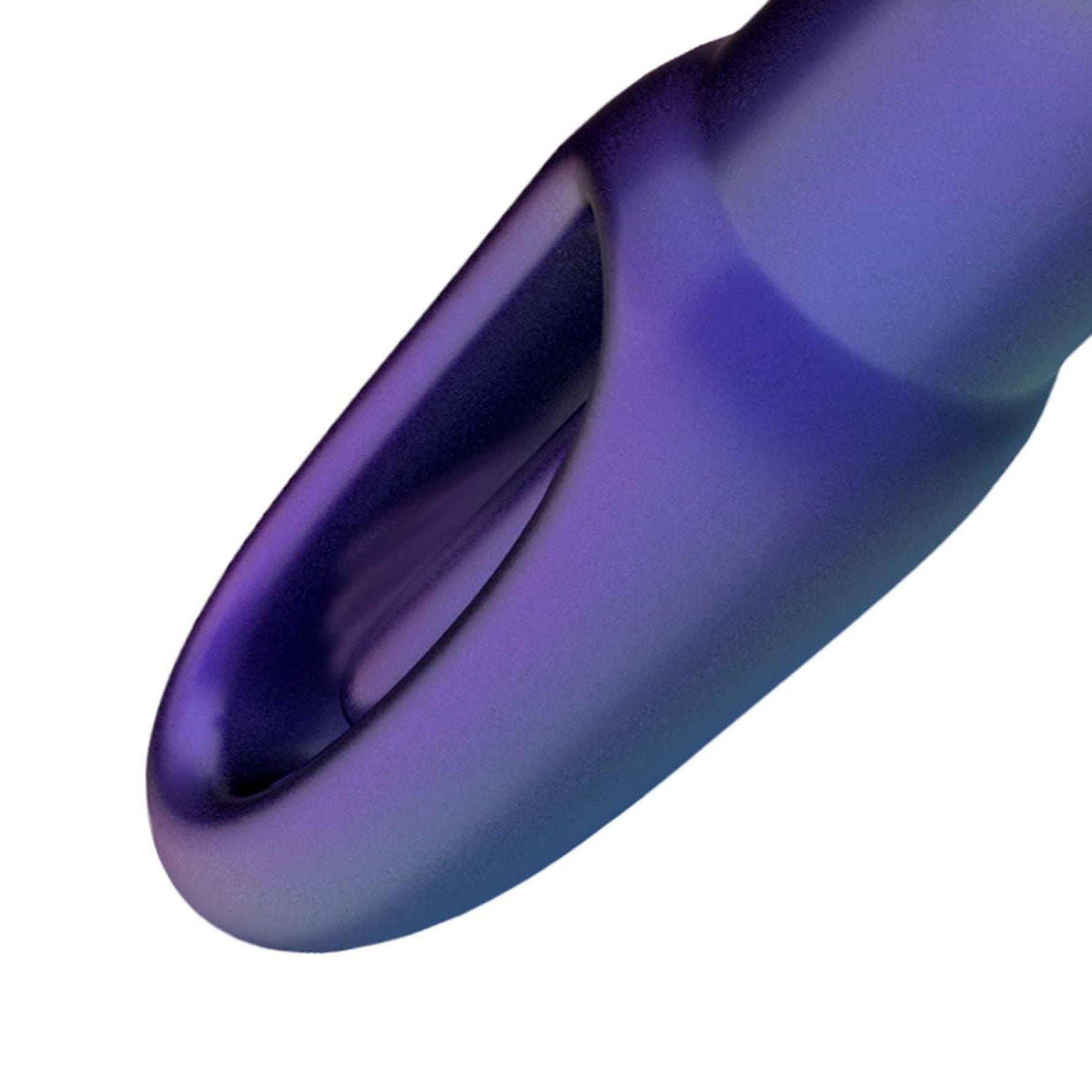 Dop anal vibrant Hueman Voyager din silicon violet cu telecomandă USB