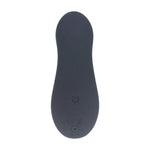 Plug anal vibrant cu perle Levelz, negru, 14 cm, USB