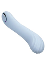 Vibrator Calexotics Azure Collection din silicon pentru punctul G, albastru