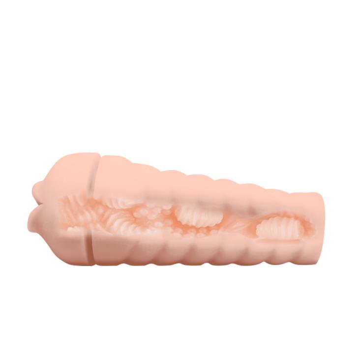 Masturbator vibrant cu bază de aspirație Pretty Love Hedy LR44, culoarea pielii