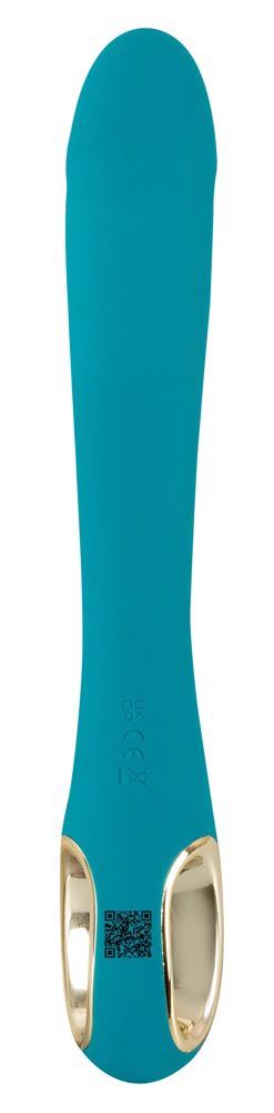 Vibrator Sweet Smile Bunny cu mișcare glisantă USB 25 cm