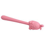 Stimulator clitoridian USB din silicon cu formă de iepuraș drăguț Pretty Love, 7 vibrații