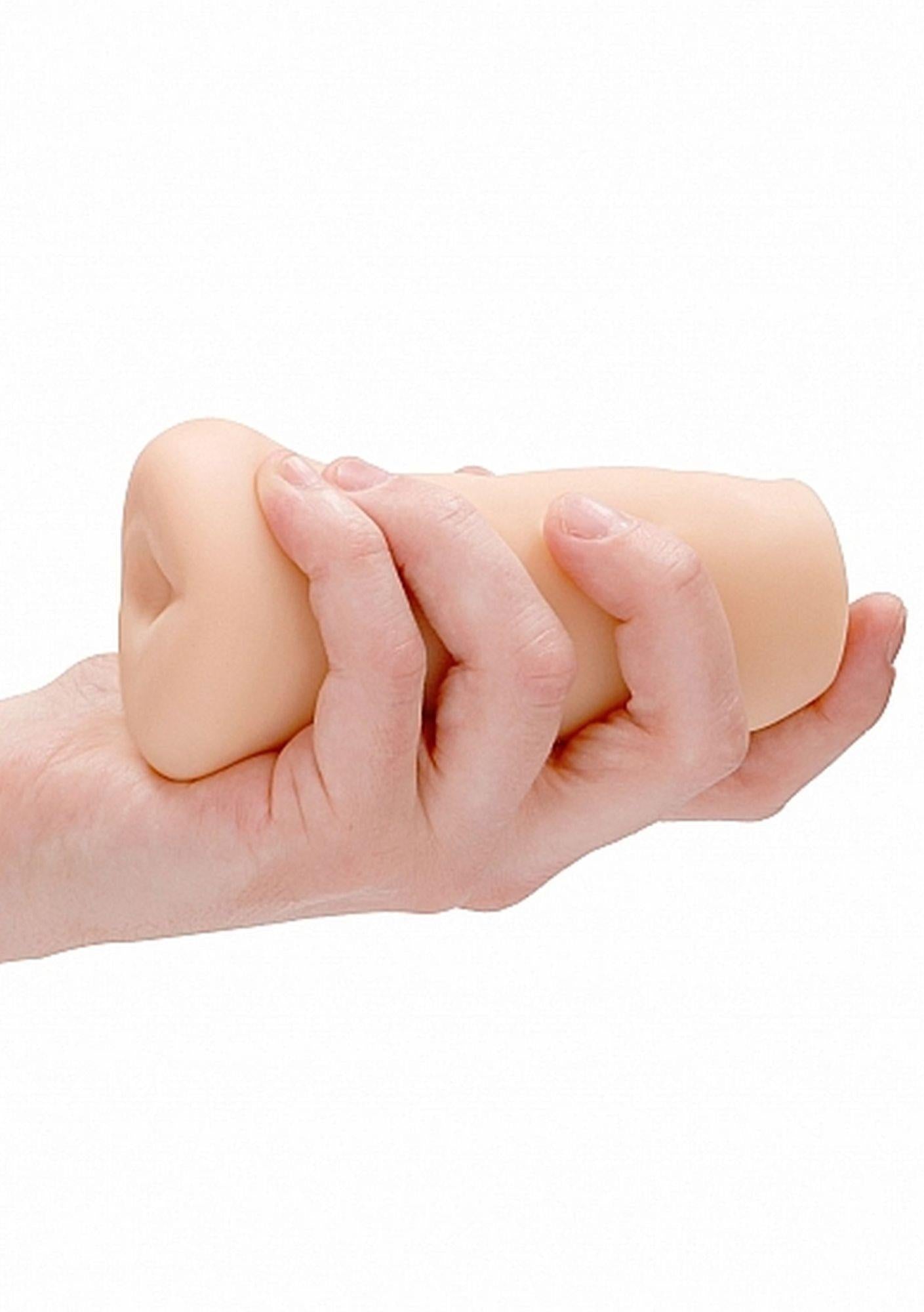 Masturbator anal autolubrifiant SLT, TPE de culoarea pielii