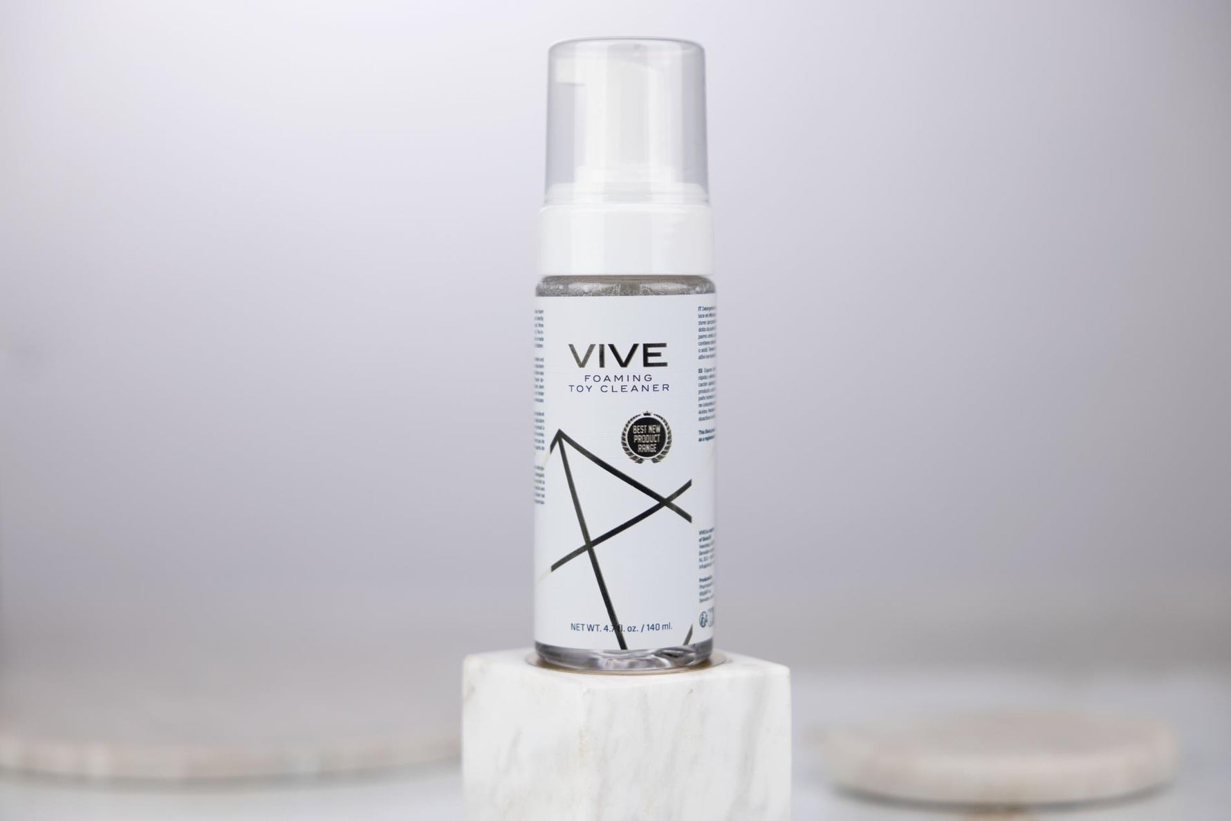Spumă de curățare pentru jucării sexuale Vive 140 ml