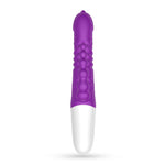 Vibrator Crushious Wrangler pentru punct G cu glisare și aspirație USB 23 cm