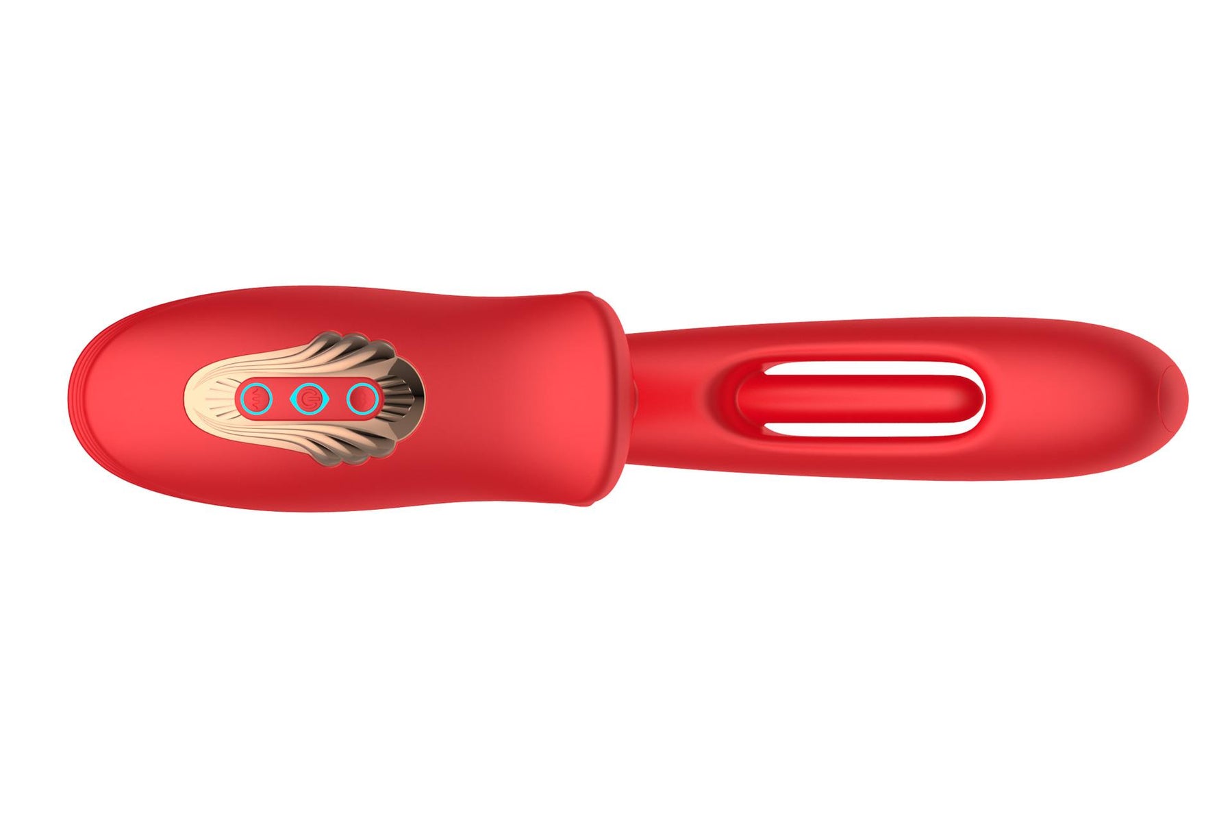 Stimulator clitoridian din silicon Bite Mouth 3.0 cu mișcare USB a limbii