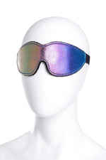 Mască BDSM Anonymous din PVC cu imprimeu 27,5 cm
