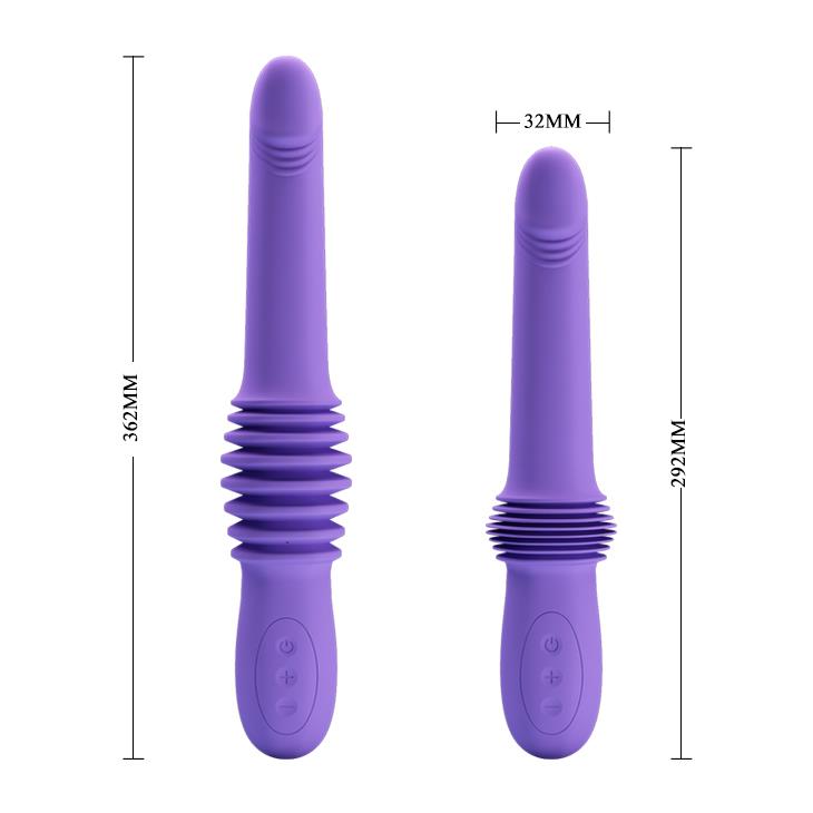 Vibrator anal Pretty Love Pazuzu Purple USB