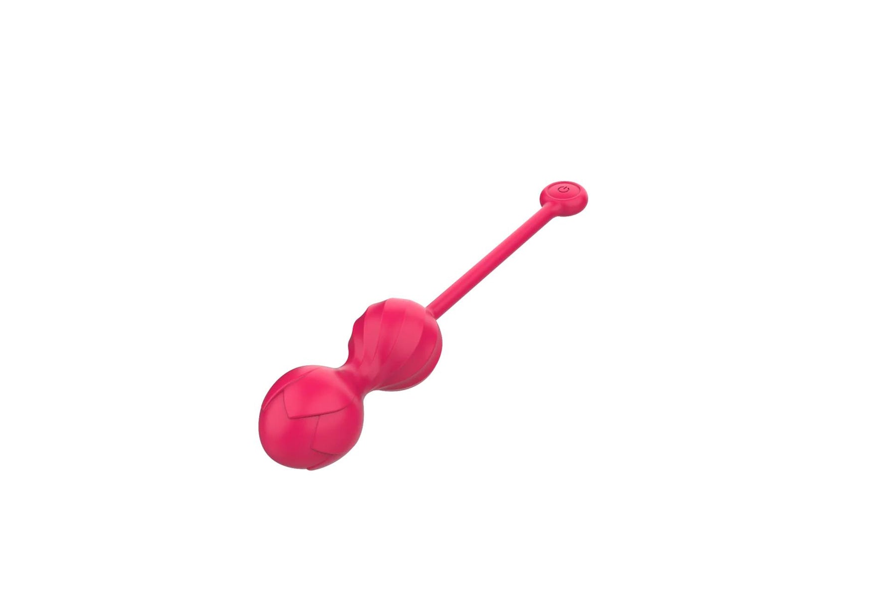 Bile Kegel Premium Lovesecret cu aplicație, silicon roz, USB, 22 cm