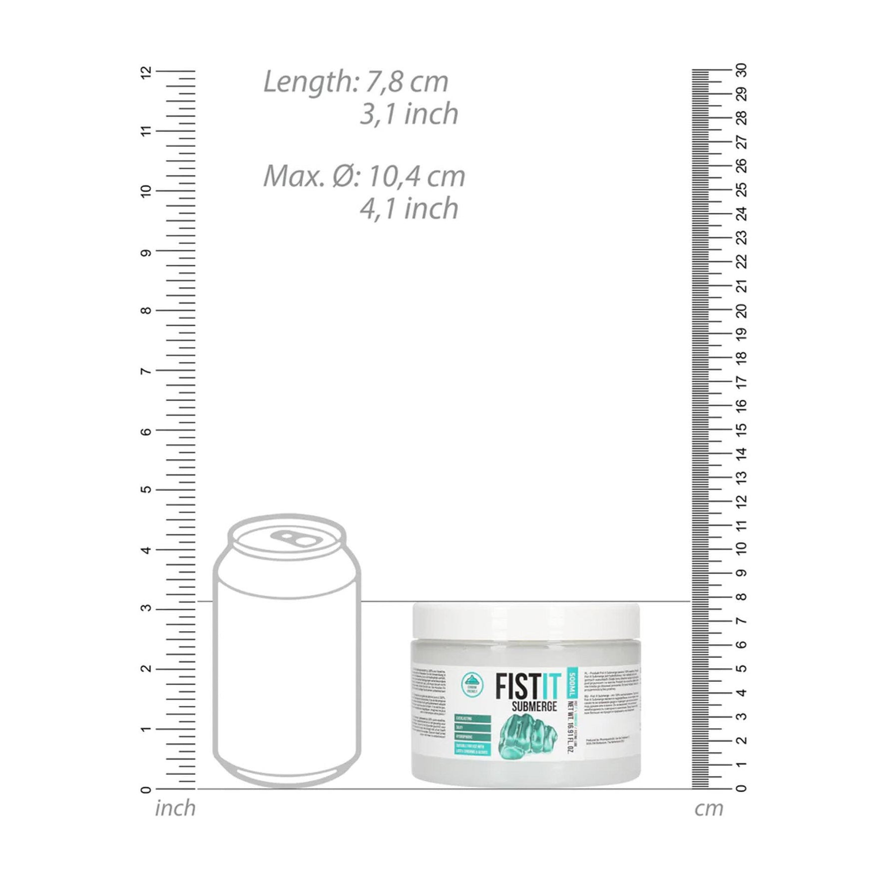 Vaselină Fist It Submerge pentru Fisting 500 ml