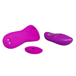 Vibrator Pretty Love Romario din silicon cu telecomandă, 10 funcții