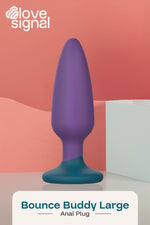 Dop anal mare din silicon Bounce Buddy 13 cm