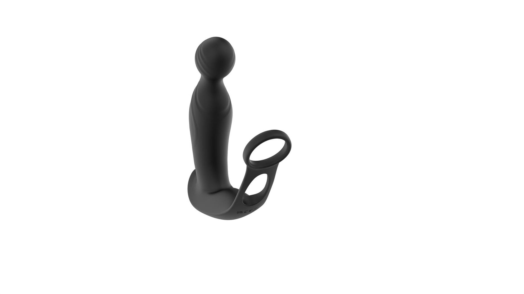 Masaj de prostată cu valuri USB din silicon seria B, drăguț, cu telecomandă, 15 cm