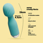 Baghetă masaj USB Crushious Wanderlust Mini Mentă 15 cm
