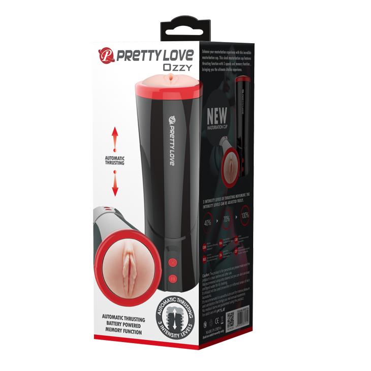 Masturbator vibrant Pretty Love Ozzy, culoarea pielii