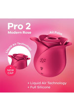 Stimulator clitoridian Satisfyer Pro 2 Modern Rose Pressure Wave