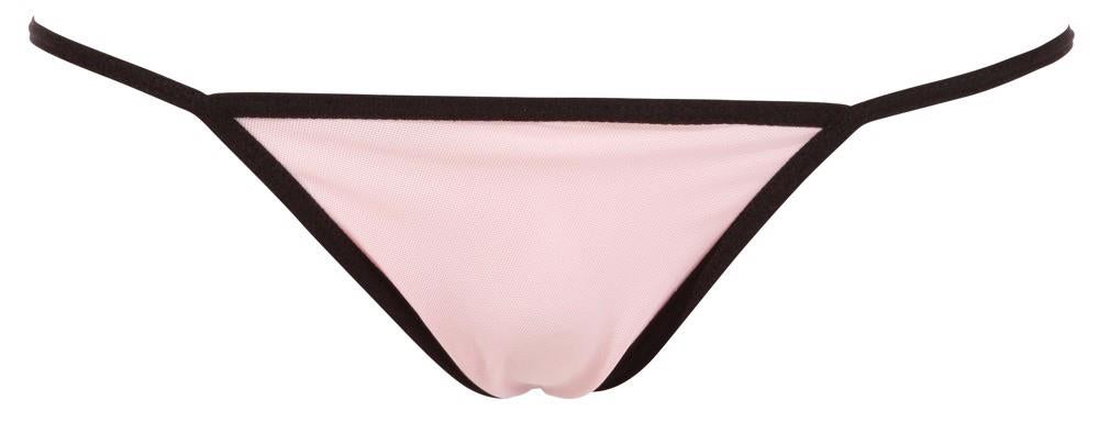 Babydoll cu dantelă Cottelli Lingerie roz M
