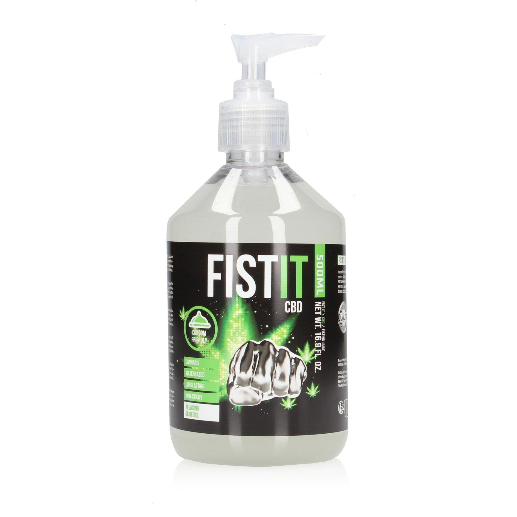 Lubrifiant CBD Fist It Fisting 500 ml cu pompă