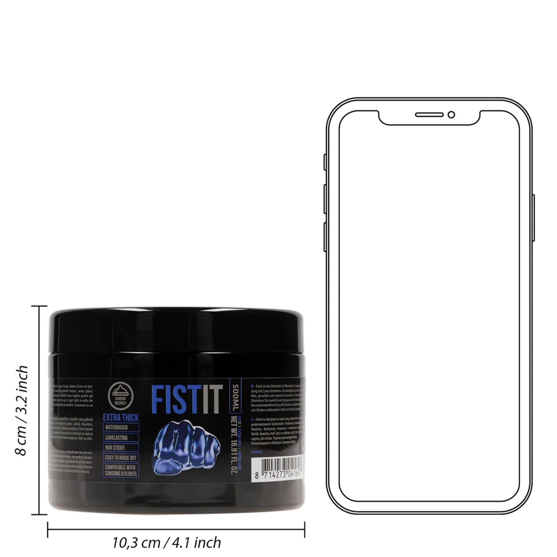 Lubrifiant extra gros Fist It 500 ml