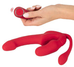 Vibrator triplu cu bandă USB You2Toys 23 cm