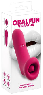 Stimulator de ventoză USB din silicon Oral Fun You2Toys 14,5 cm