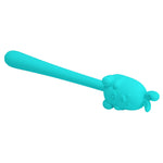 Stimulator clitoridian din silicon cu 7 vibrații, cu design drăguț și iepuraș Pretty Love, USB