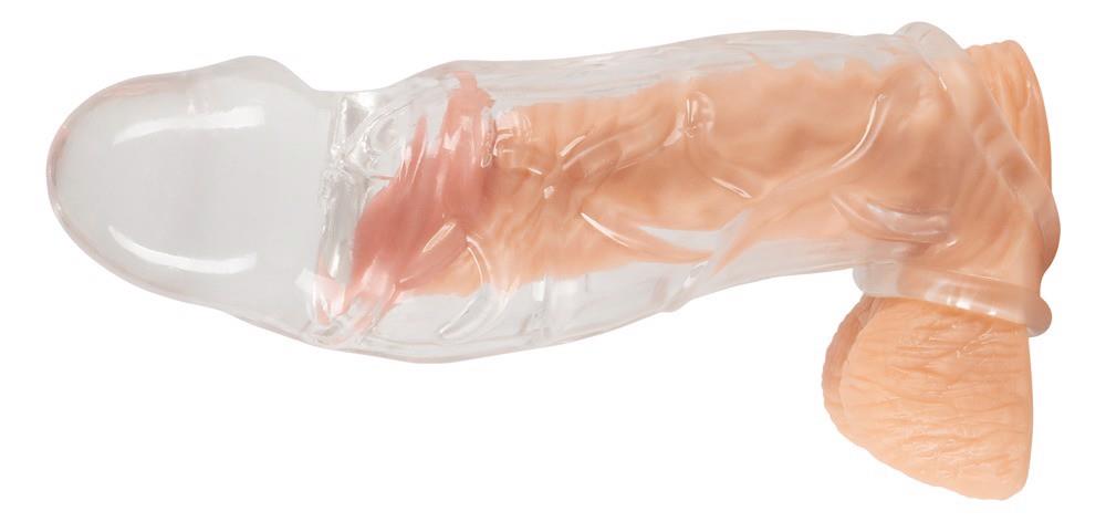 Extensor de penis TPE transparent, 19,2 cm