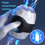 Masturbator masculin vibrant cu 10 moduri, seria B, drăguț, negru