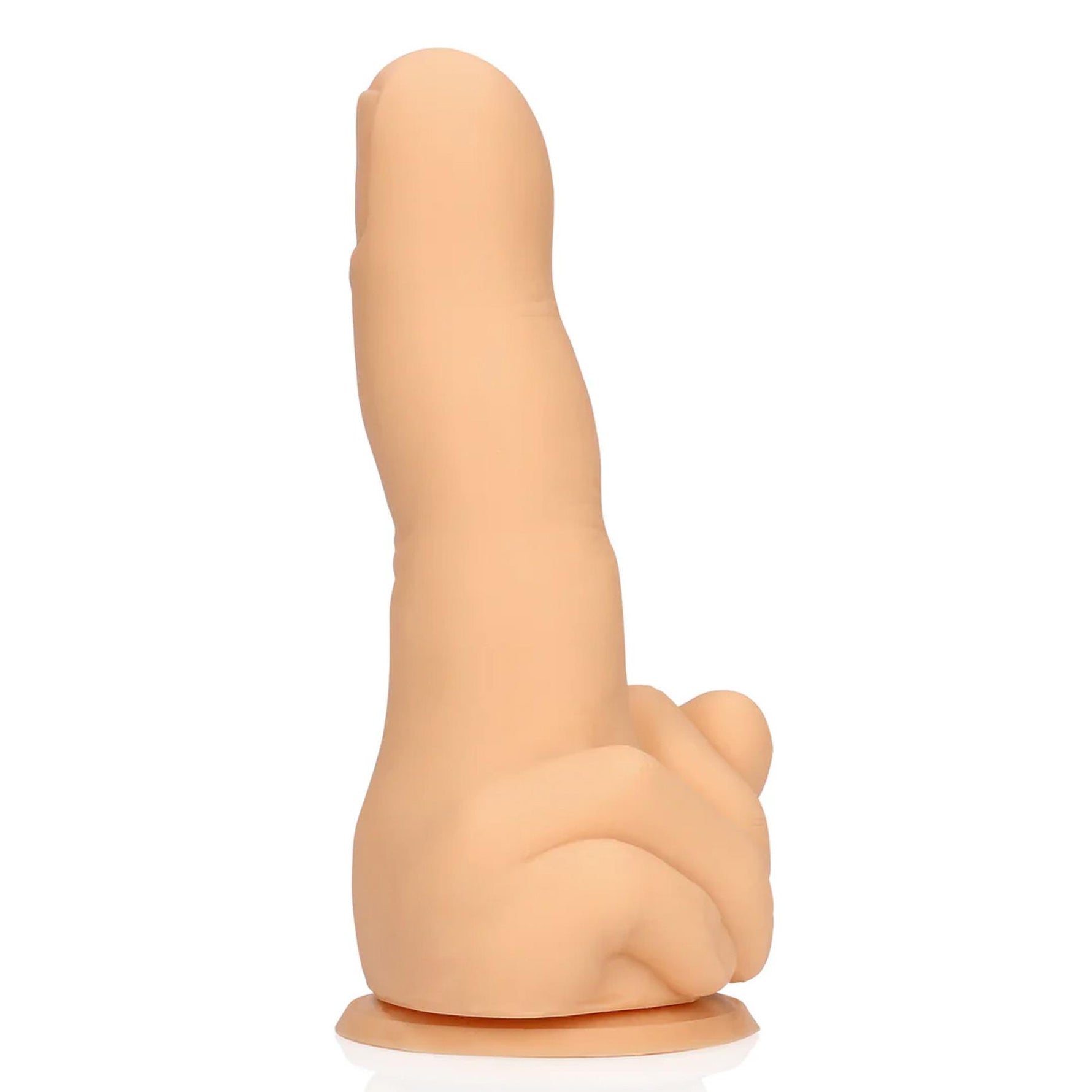 Dildo distractiv din silicon S-Line Up Yours, culoarea pielii