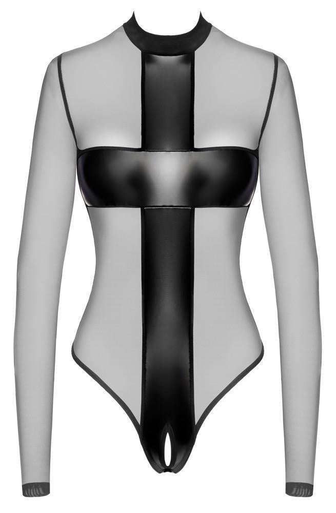 Body erotic transparent Noir Cross M