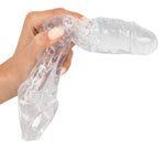 Extensor de penis Crystal Transparent TPE 27,8 cm
