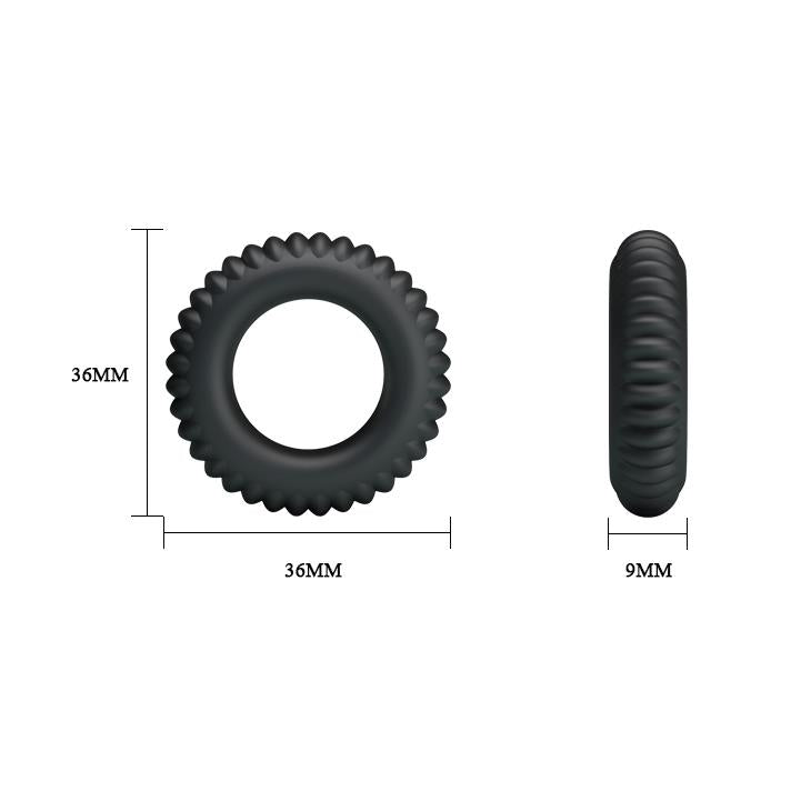 Set de inele pentru penis din silicon Baile, 3 mărimi
